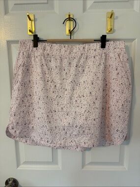 CALIA by Carrie Underwood Light Pink Speckled Mini Skirt